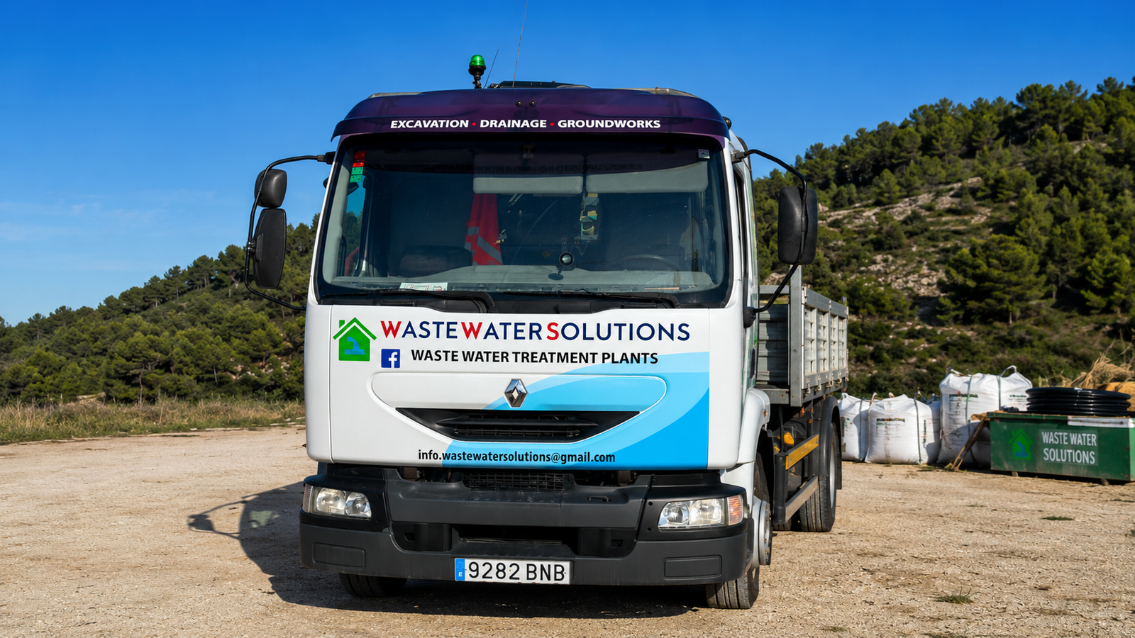Waste Water Solutions-truck- Waste Water Solutions-truck-