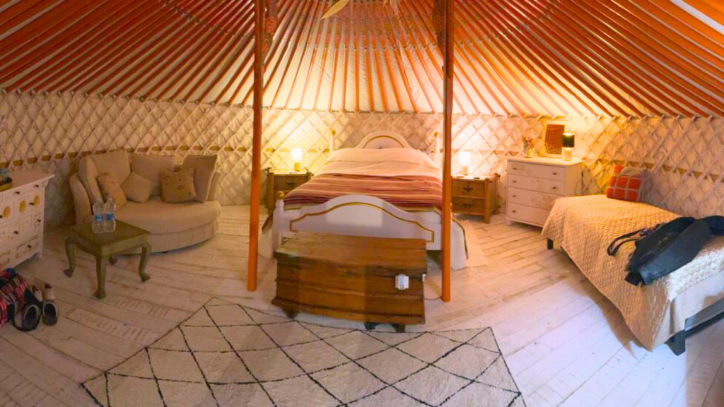 Eco-friendly yurt for glamping in Costa Blanca near Javea